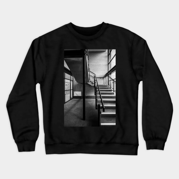 Staircase Mono Crewneck Sweatshirt by zglenallen